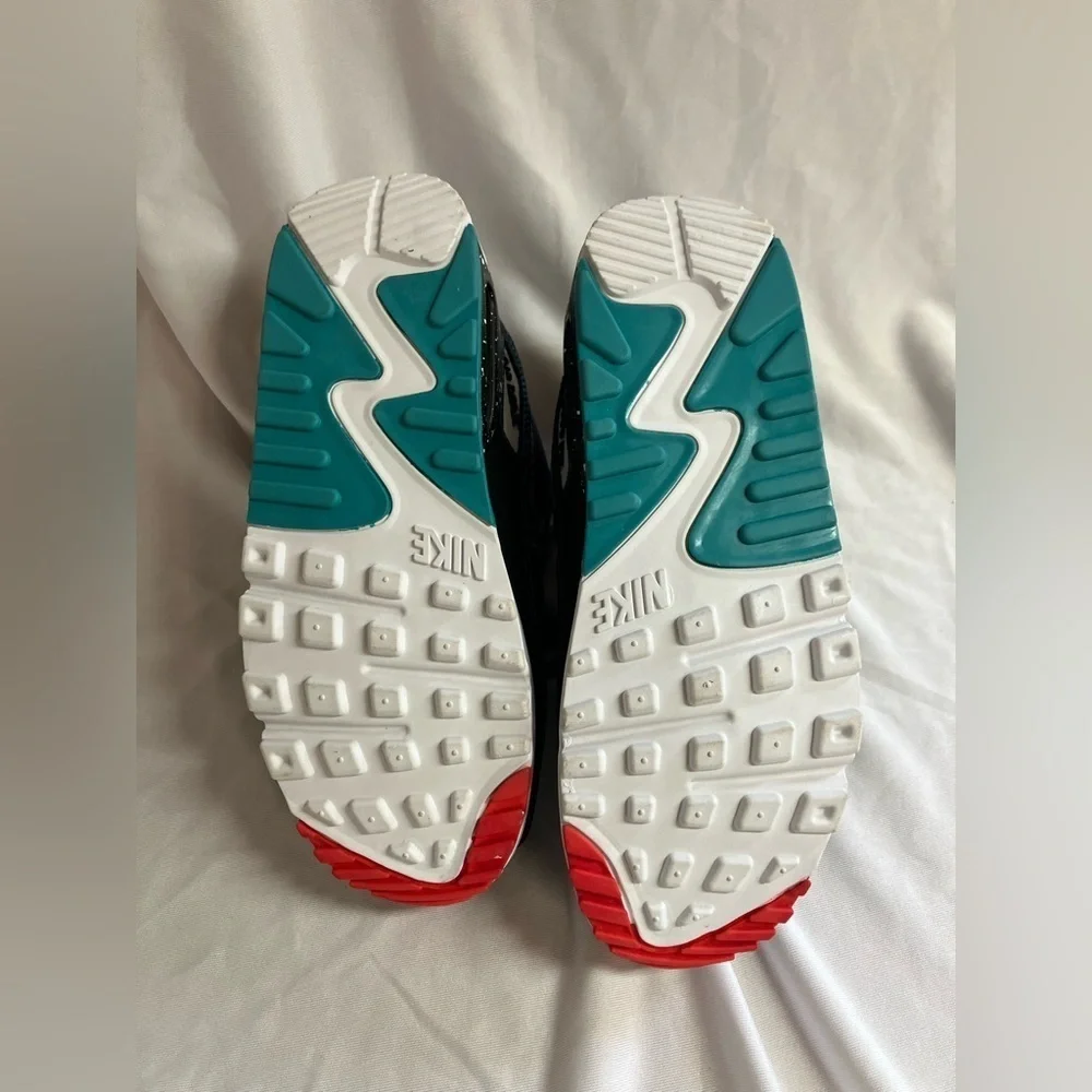 Nike Black and Blue Sneakers for Ultimate Style